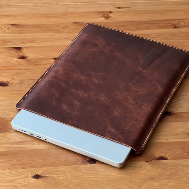 Deri Macbook Kılıfı v2