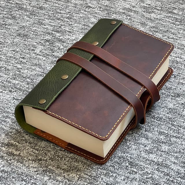 Deri Kitap Kılıfı v2